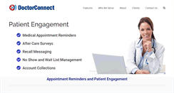 Desktop Screenshot of doctorconnect.net