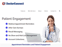 Tablet Screenshot of doctorconnect.net